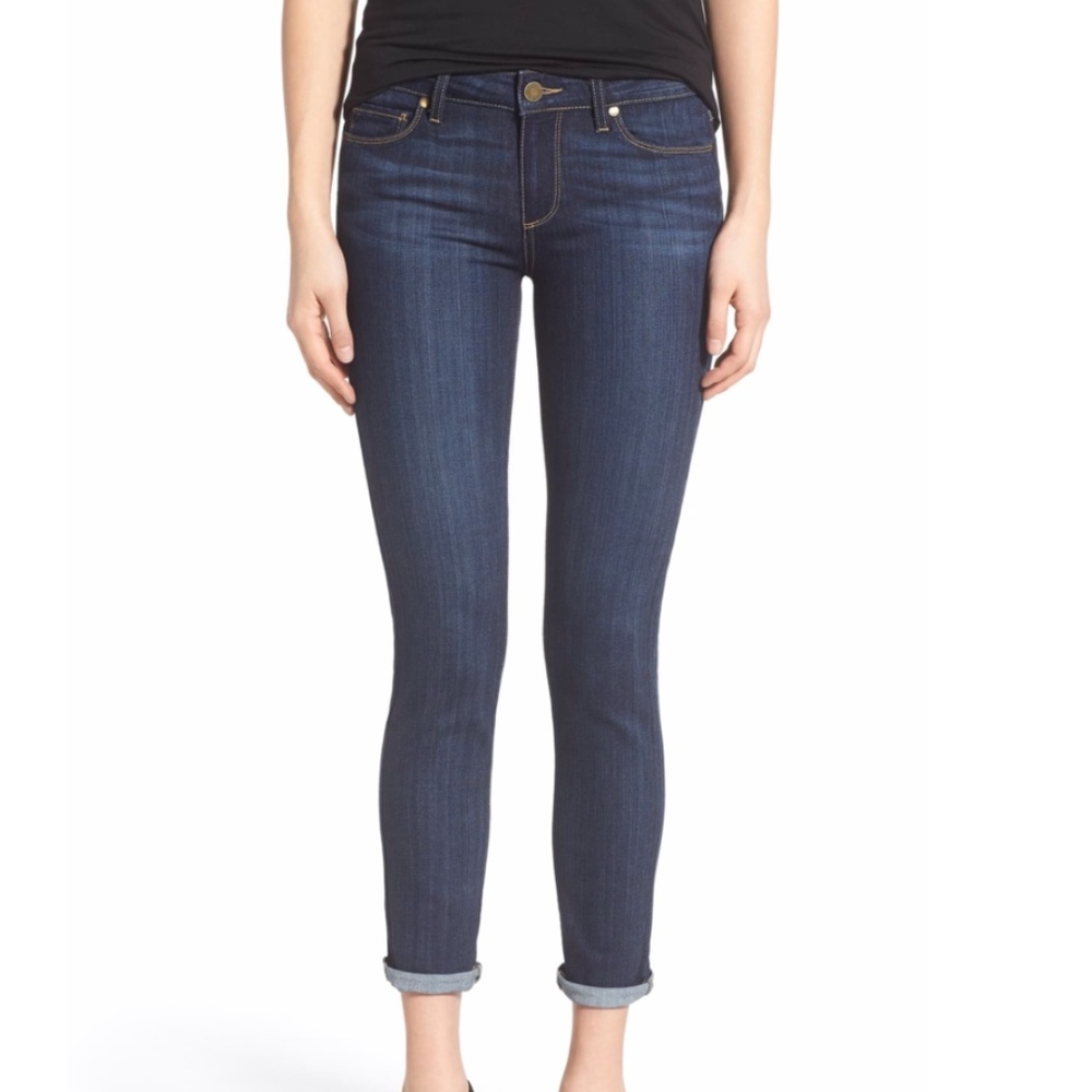 Paige Skyline Crop Zora Size 28